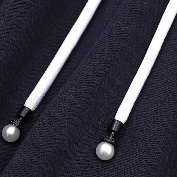 B.Sure Black Elastic Casual Trousers - Picture 4 of 4